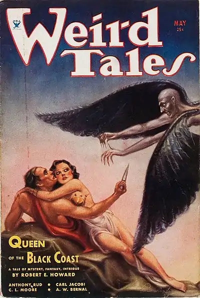 Weird Tales cover image for May 1934