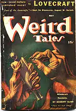 Weird Tales cover image for May-June 1941