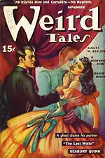 Weird Tales cover image for November 1940