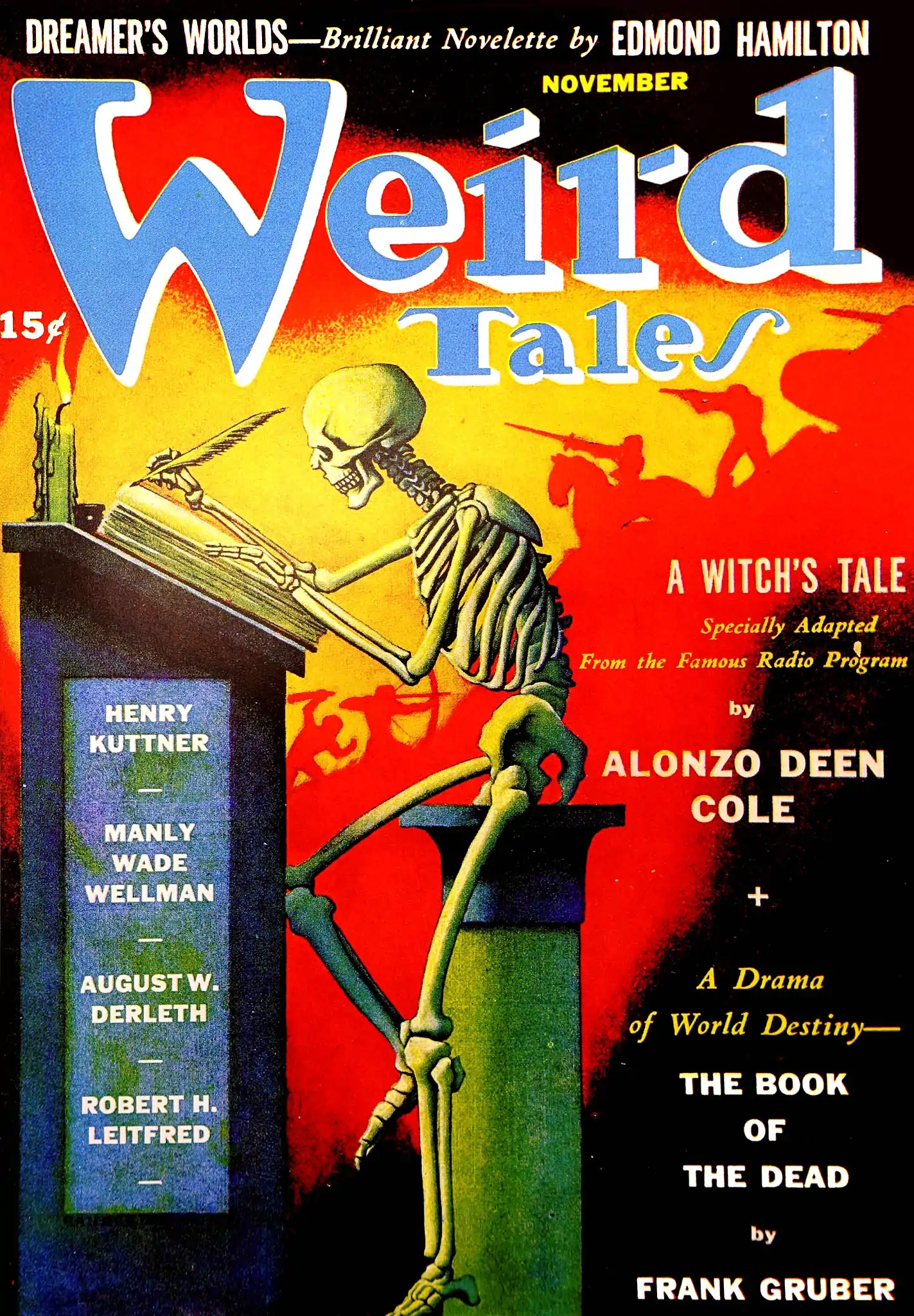 Weird Tales cover image for November-December 1941