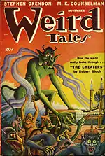 Weird Tales cover image for November 1947