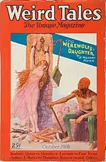 Weird Tales cover image for October 1928