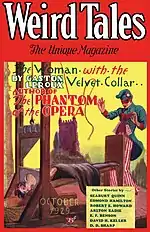 Weird Tales cover image for October 1929