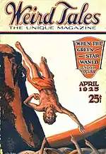 Weird Tales Cover for April 1925