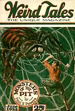 Weird Tales Cover for June 1925