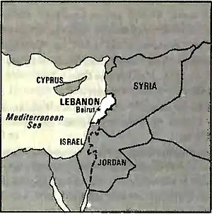 World Factbook (1982) Lebanon.jpg