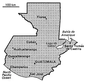 World Factbook (1990) Guatemala.jpg