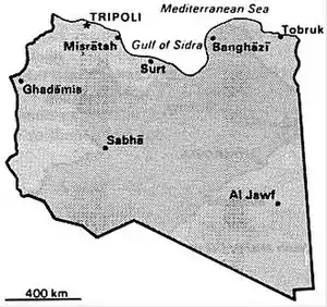 World Factbook (1990) Libya.jpg