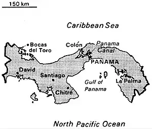 World Factbook (1990) Panama.jpg