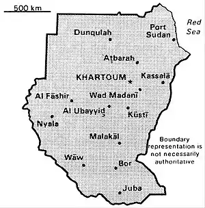 World Factbook (1990) Sudan.jpg