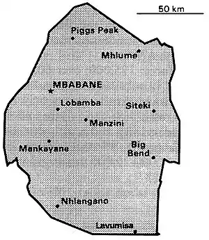 World Factbook (1990) Swaziland.jpg