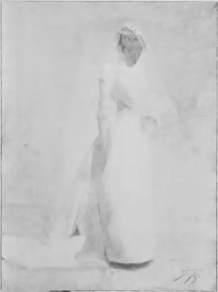 The Bride by Frank Bramley, A.R.A