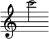 { \override Score.TimeSignature #'stencil = ##f c'''2 }