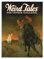 Weird Tales Cover for December 1923 - January 1924