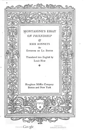 On Friendship (Howe, 1915).pdf