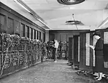 An image of the ENIAC.