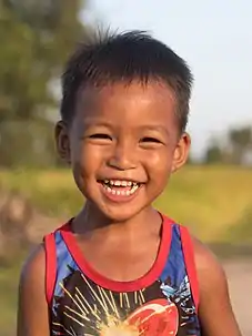 Image of boy laughing