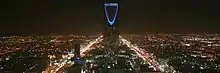 Riyadh, the capital, center of government and population center of Saudi Arabia.