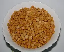 A bowl of garbanzos