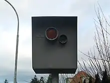 A typical German speed camera