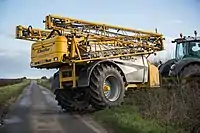 Folded sprayer