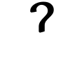 The superscript form used in Cayuga and Chiwere may be a Unicode approximation of the gelded question mark