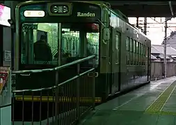 A self-propelled passenger car.